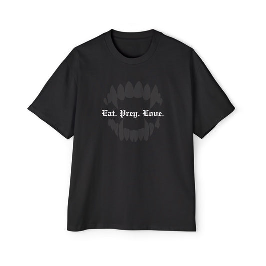 Eat Prey Love - Fangs - Oversized Tee