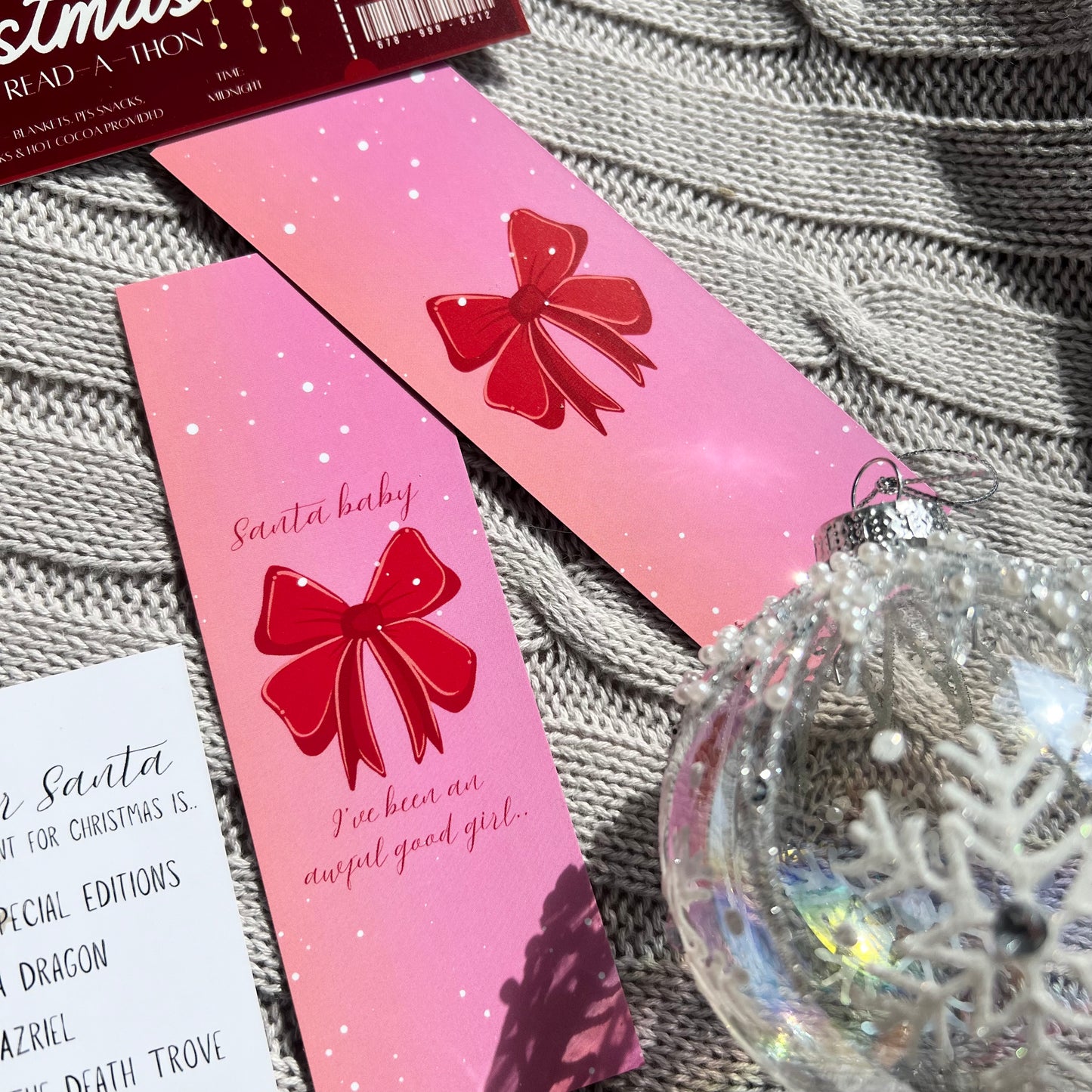 Christmas Bookmark Pack